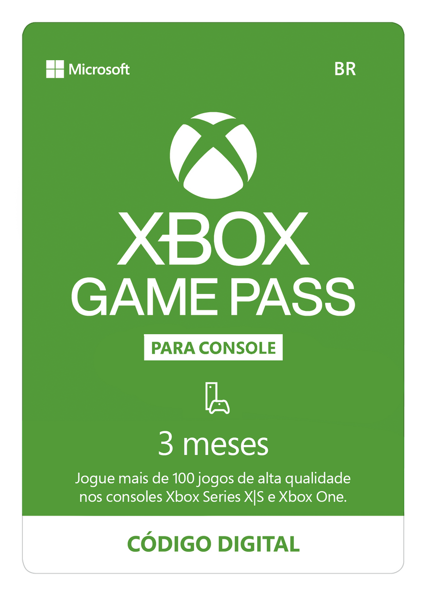 Game Pass Ultimate Código 25 Dígitos 12 Meses