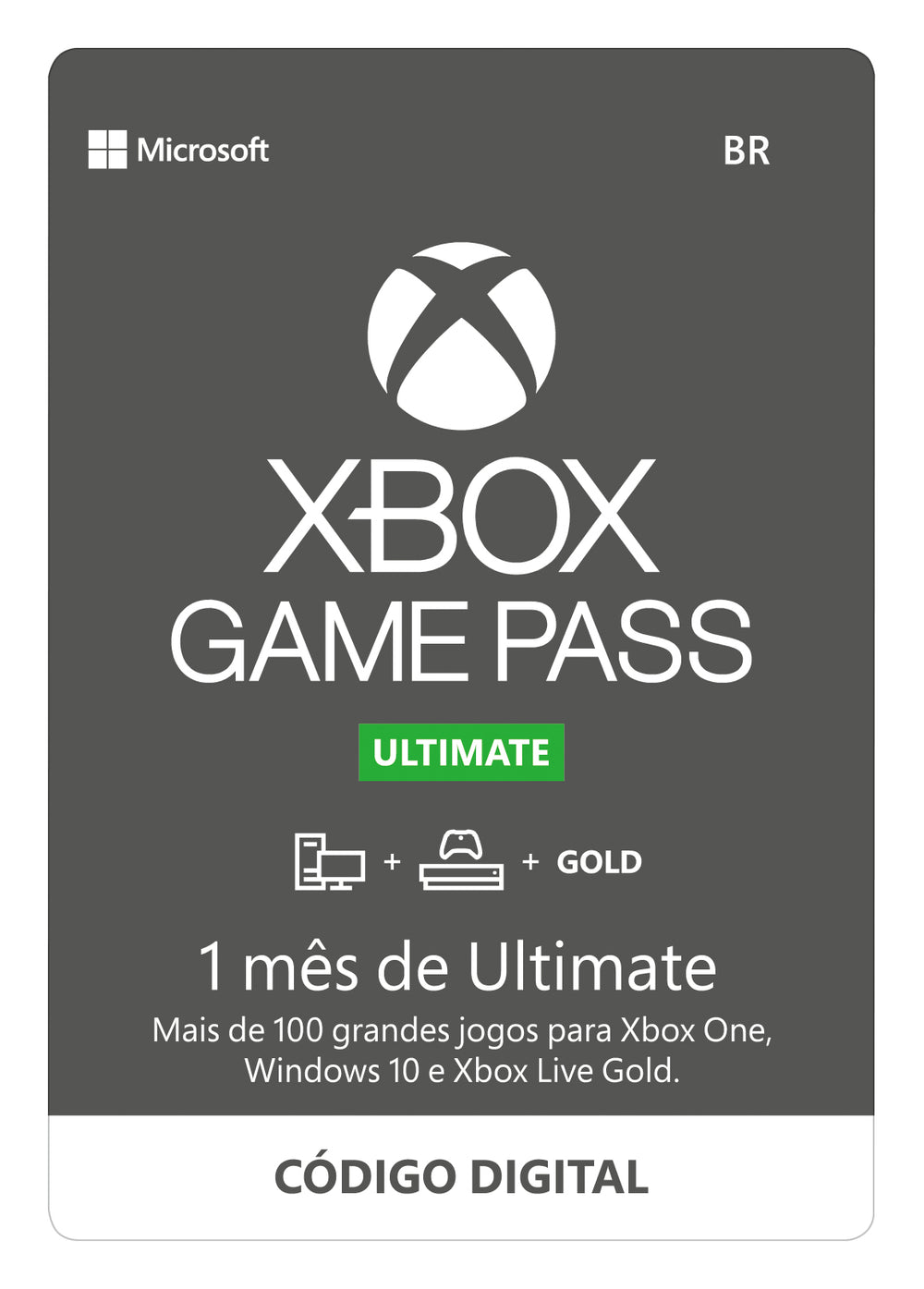 Xbox Game Pass 1 Mes